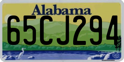 AL license plate 65CJ294