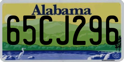 AL license plate 65CJ296
