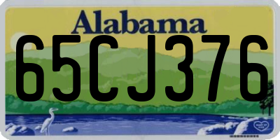 AL license plate 65CJ376