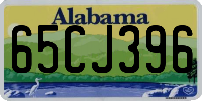 AL license plate 65CJ396
