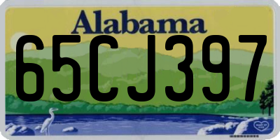 AL license plate 65CJ397