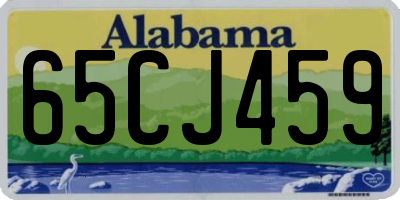 AL license plate 65CJ459