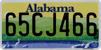 AL license plate 65CJ466