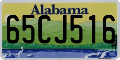 AL license plate 65CJ516