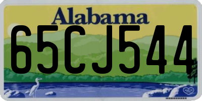 AL license plate 65CJ544