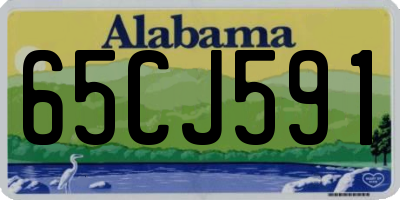 AL license plate 65CJ591