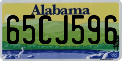 AL license plate 65CJ596