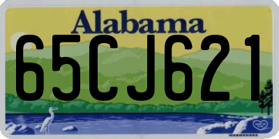 AL license plate 65CJ621