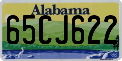 AL license plate 65CJ622