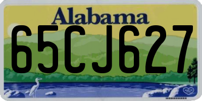 AL license plate 65CJ627
