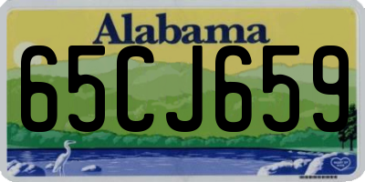 AL license plate 65CJ659