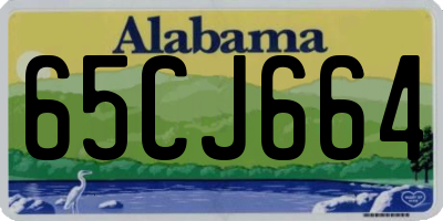 AL license plate 65CJ664