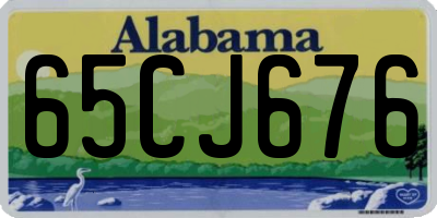 AL license plate 65CJ676
