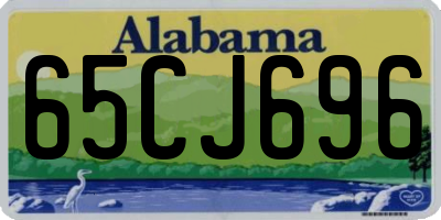 AL license plate 65CJ696
