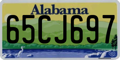 AL license plate 65CJ697