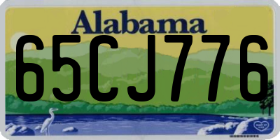 AL license plate 65CJ776
