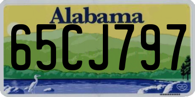 AL license plate 65CJ797