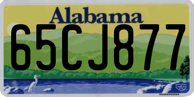 AL license plate 65CJ877