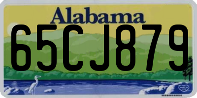 AL license plate 65CJ879