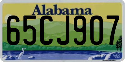 AL license plate 65CJ907