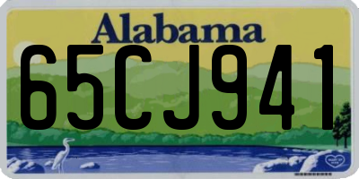 AL license plate 65CJ941