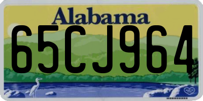 AL license plate 65CJ964
