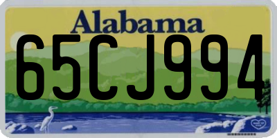 AL license plate 65CJ994