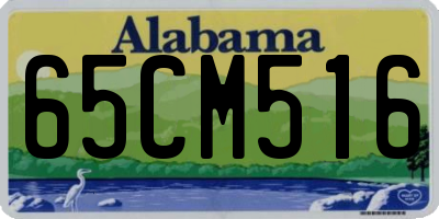 AL license plate 65CM516