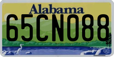 AL license plate 65CN088