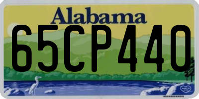 AL license plate 65CP440