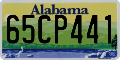 AL license plate 65CP441