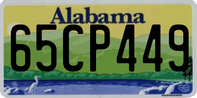 AL license plate 65CP449