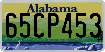 AL license plate 65CP453