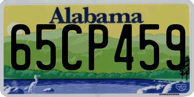 AL license plate 65CP459