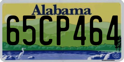 AL license plate 65CP464