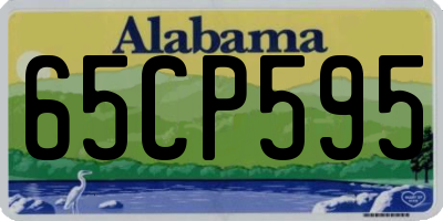 AL license plate 65CP595