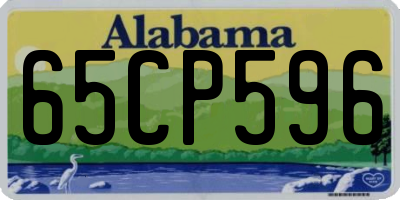 AL license plate 65CP596