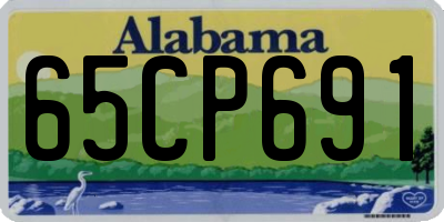 AL license plate 65CP691