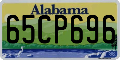 AL license plate 65CP696