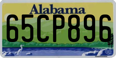 AL license plate 65CP896