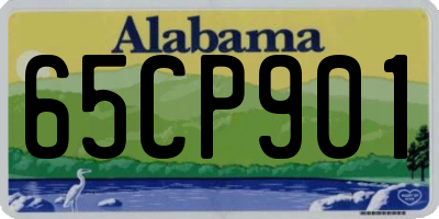 AL license plate 65CP901