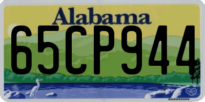 AL license plate 65CP944
