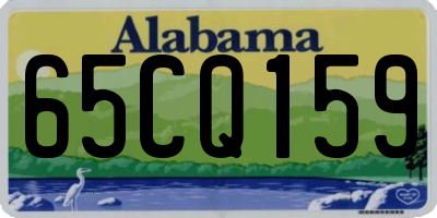 AL license plate 65CQ159