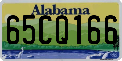 AL license plate 65CQ166