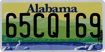AL license plate 65CQ169