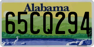 AL license plate 65CQ294