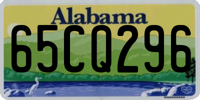 AL license plate 65CQ296
