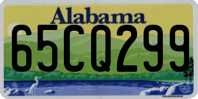 AL license plate 65CQ299