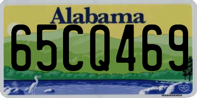 AL license plate 65CQ469