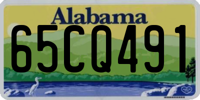 AL license plate 65CQ491